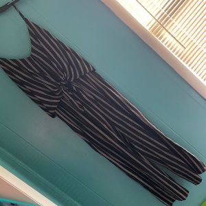 Black & white jumpsuit